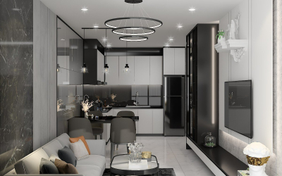 Thiết Kế Căn Hộ C-SkyView Phong Cách Hiện Đại
